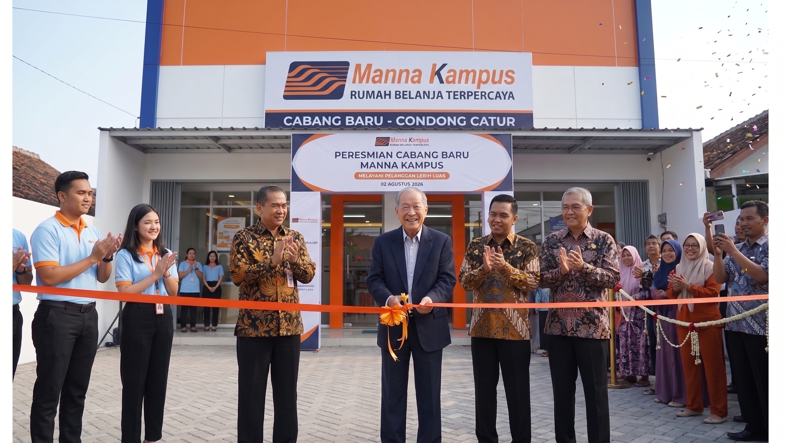 Manna Kampus Resmikan Cabang Baru untuk Jangkau Pelanggan Lebih Luas