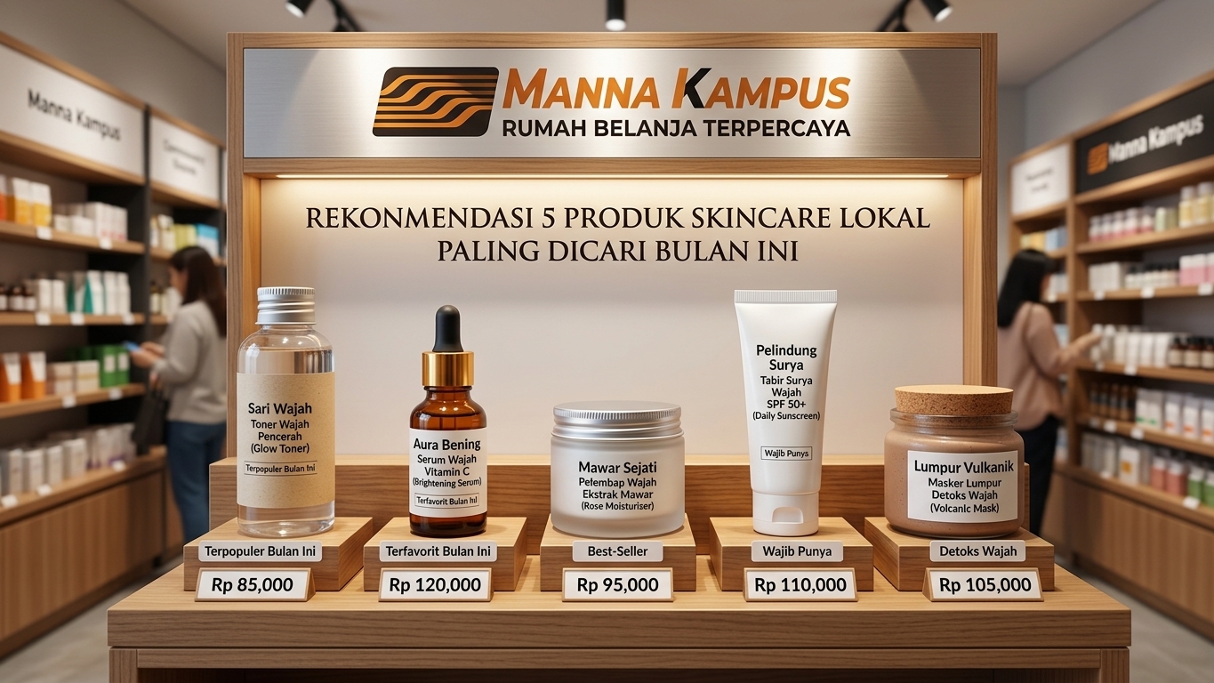 Rekomendasi 5 Produk Skincare Lokal Paling Dicari Bulan Ini