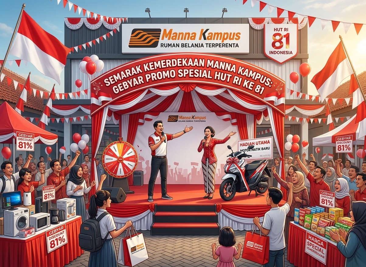 Semarak Kemerdekaan Manna Kampus: Gebyar Promo Spesial HUT RI ke-81